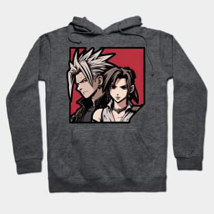 Cloud Strife and Tifa Lockhart (Final Fantasy 7) Hoodie